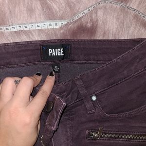 Paige Purple Edgemont Ankle Size 28